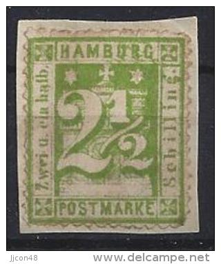 Germany (Hamburg)  1864  (*)  MNG  Mi.14 (type ?) - Hambourg