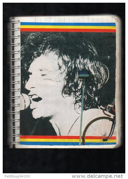 CAHIER  JOHNNY HALLYDAY  Coupures de Presse