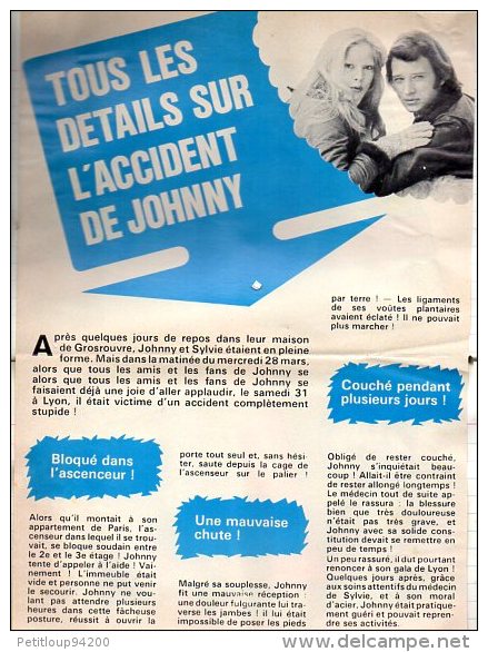 CAHIER  JOHNNY HALLYDAY  Coupures de Presse