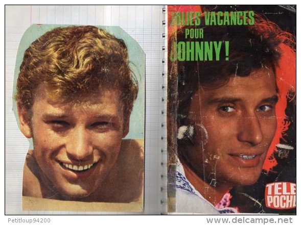 CAHIER  JOHNNY HALLYDAY  Coupures de Presse