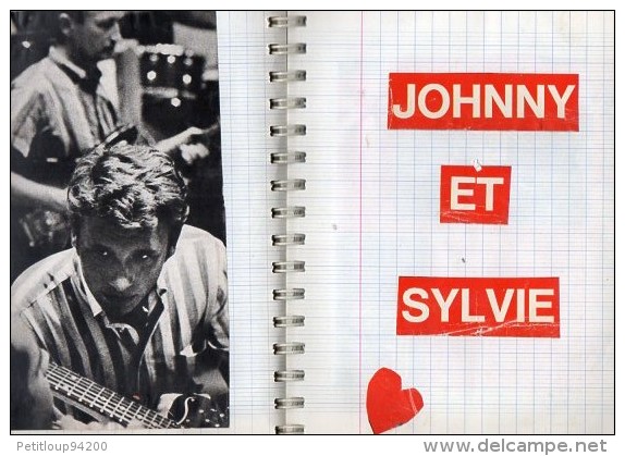 CAHIER  JOHNNY HALLYDAY  Coupures de Presse