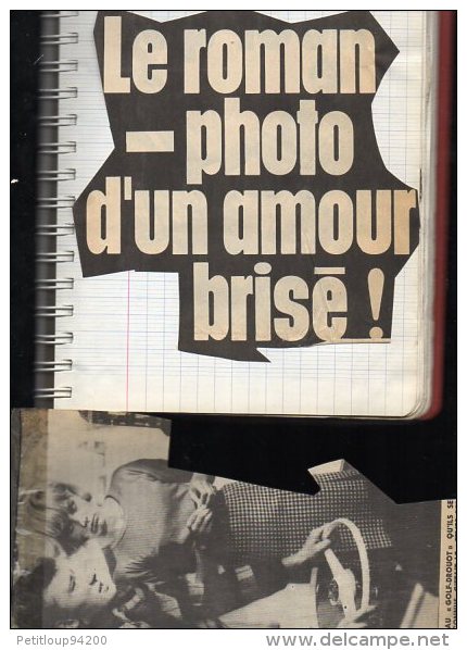 CAHIER  JOHNNY HALLYDAY  Coupures de Presse