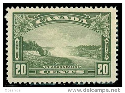 Canada (Scott No. 225 - Chutes Du / Niagara / Falls) [*] TB / VF - Neufs