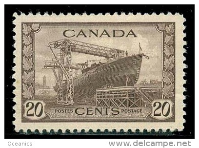 Canada (Scott No. 260 - Corvette) [*] TB / VF - Ungebraucht