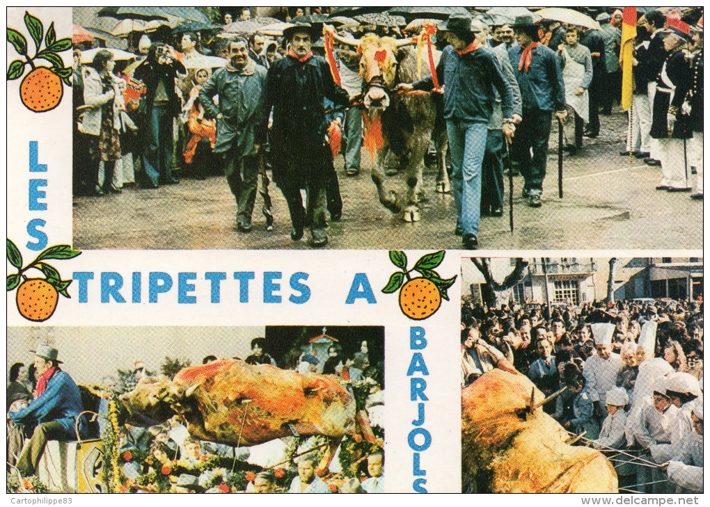 VAR 83 BARJOLS FÊTE DE LA SAINT MARCEL FÊTE DES TRIPETTES - Barjols