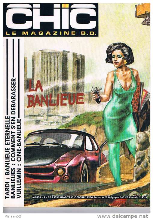 Chic   N°4   Oct 1984: La Banlieue - Humour