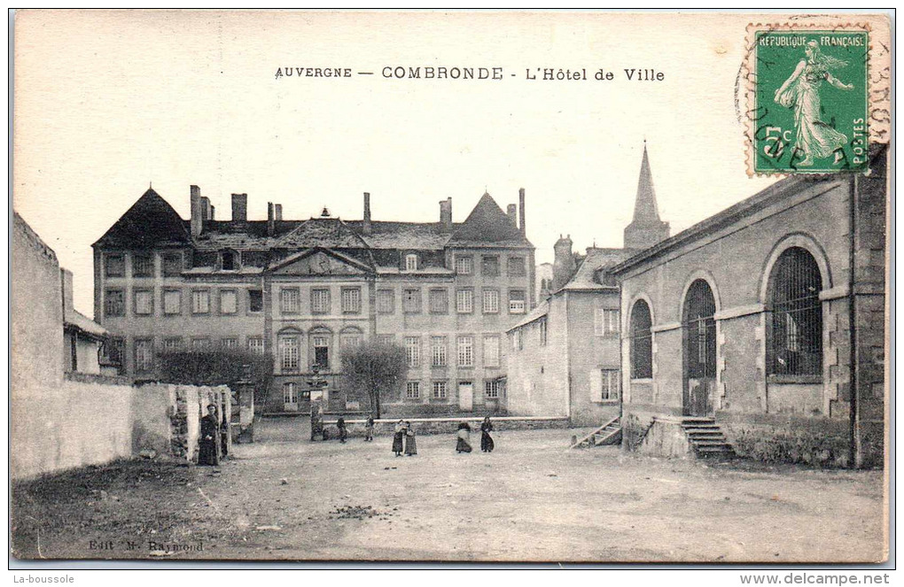 63 COMBRONDE - L'hotel De Ville - Combronde