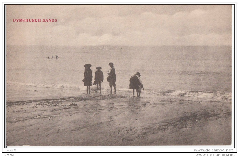 POSTCARD 1920 CA. DYMCHURCH SANDS - Other & Unclassified