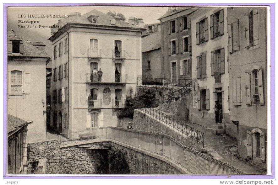 65 - BAREGES -- Rue De La Promenade - Other & Unclassified