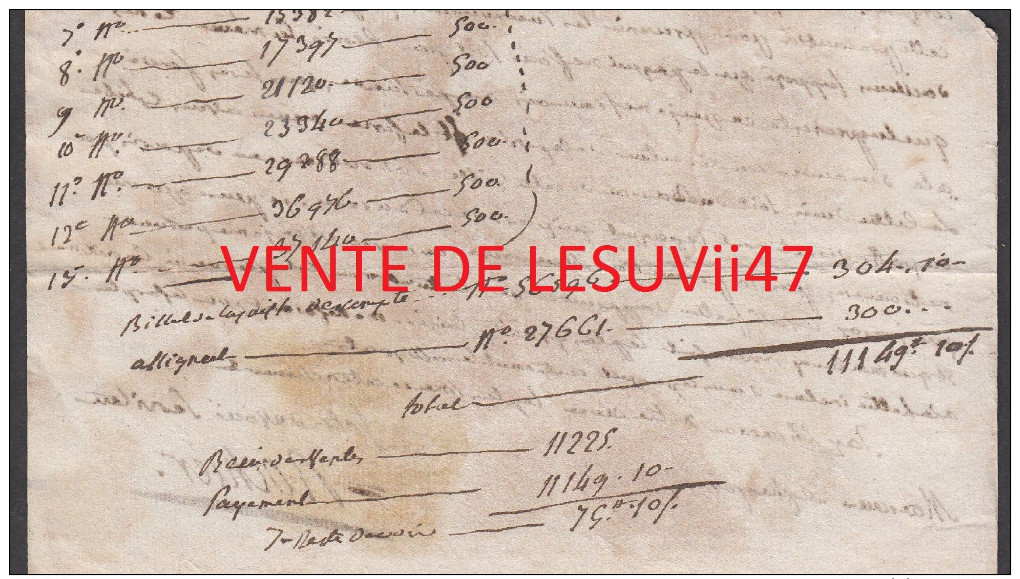 Marque Postale Hérault " Gignac ", 1792 . - 1701-1800: Précurseurs XVIII