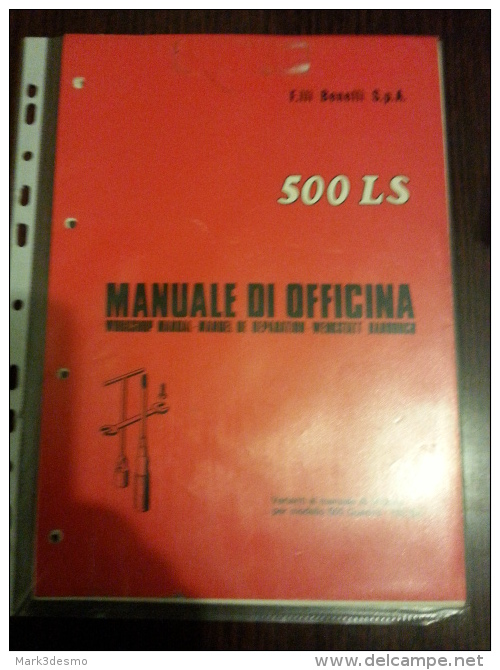 Benelli 500 LS 1977 Manuale Officina Originale-workshop Manual-Manuel D´atelier -Werkstatthandbuch - Motos