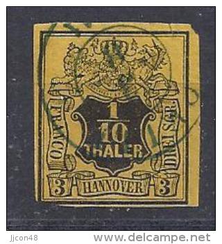 Germany (Hannover)  1851-55  (o) Mi.5 - Hanover