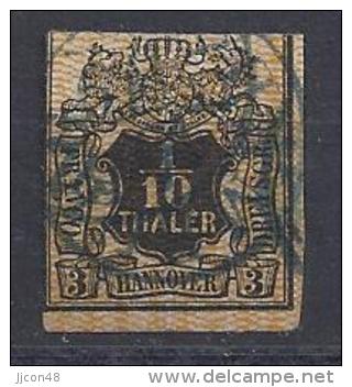 Germany (Hannover)  1855  (o) Mi.7b   (signed CA) - Hanover