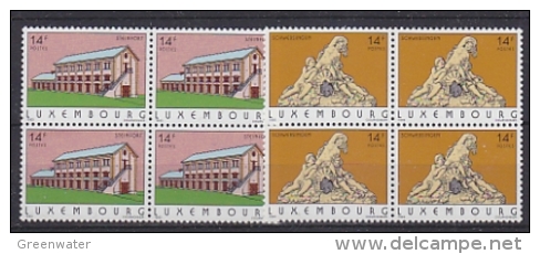 Luxemburg 1993 Steinfort / Schwesingen2v Bl Of 4 ** Mnh (F2608B) - Nuevos