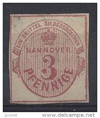 Germany (Hannover)  1856-57  (*) MNG  Mi.13b - Hanover
