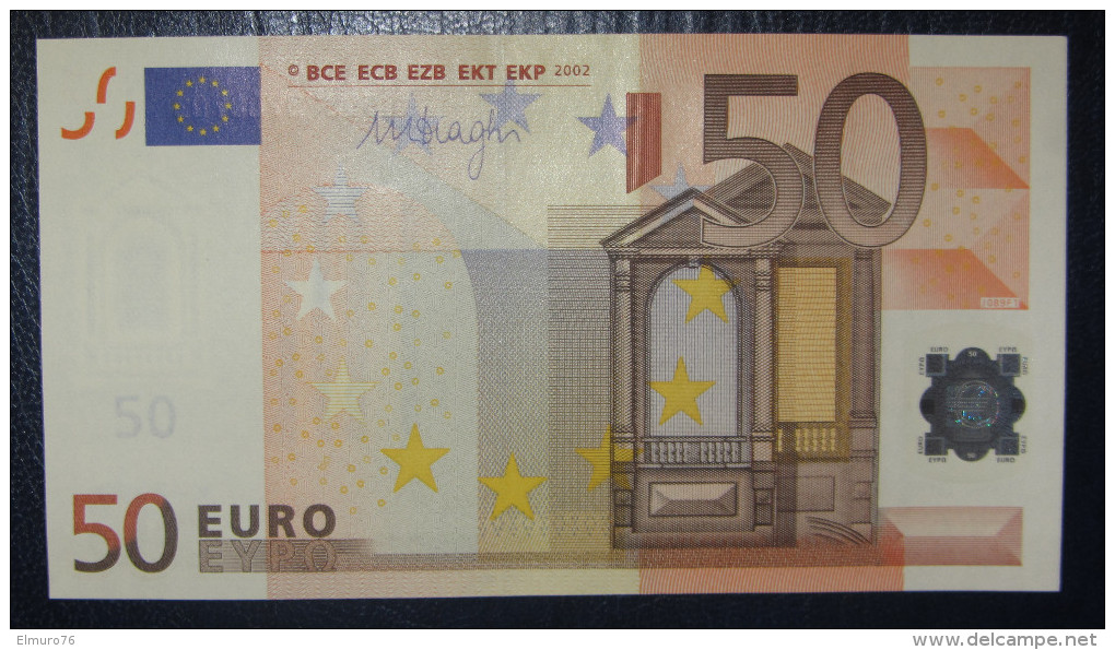 50 EURO J089F1 DRAGHI Serie S Italy Italia Perfect UNC - 50 Euro