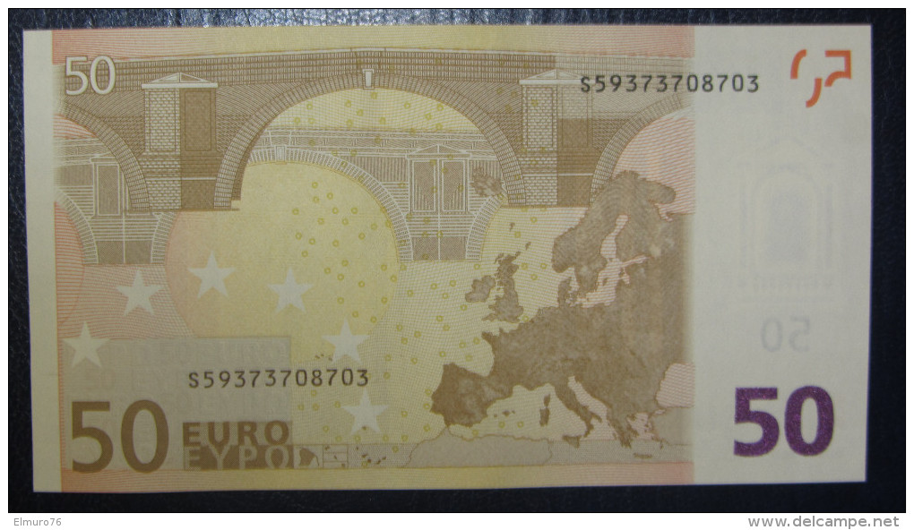 50 EURO J089F1 DRAGHI Serie S Italy Italia Perfect UNC - 50 Euro