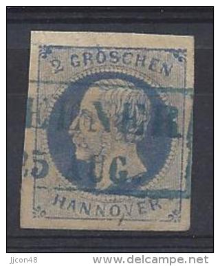Germany (Hannover)  1859  (o) Mi.15b - Hanover