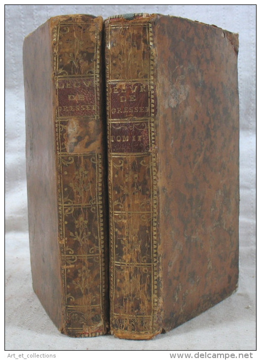 &OElig;uvres De GRESSET / 2 Tomes Des Éditions Edouard Kelmarneck 1748 - 1701-1800