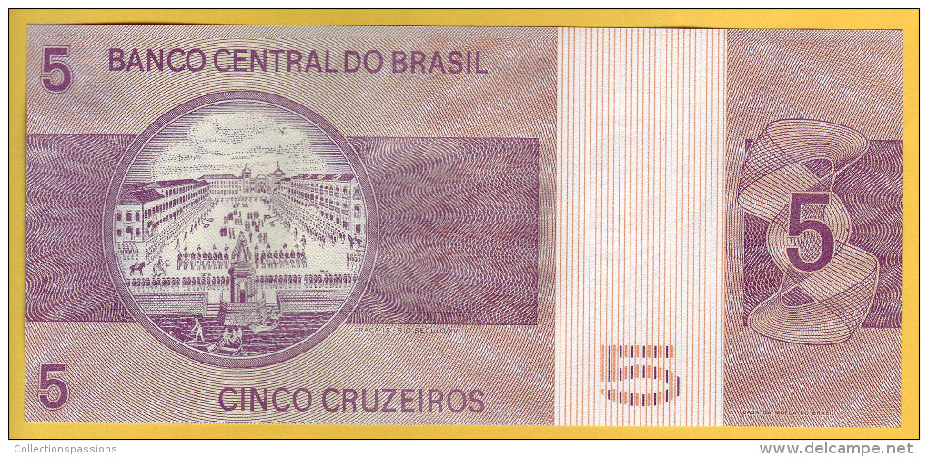 BRESIL - Billets De 5 Cruzeiros. Pick: 192d. NEUF - Brasilien