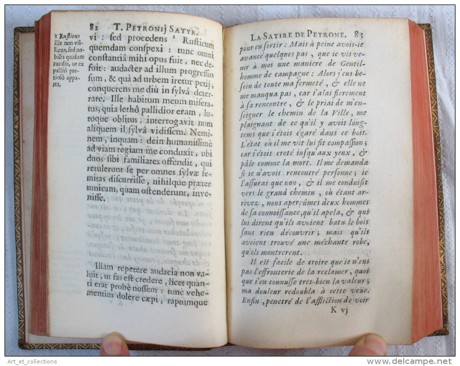 La SATYRE De PÉTRONE / 1ère Édition Complétée Pierre Groth. A Cologne En 1694 / TOME 1 - Tot De 18de Eeuw