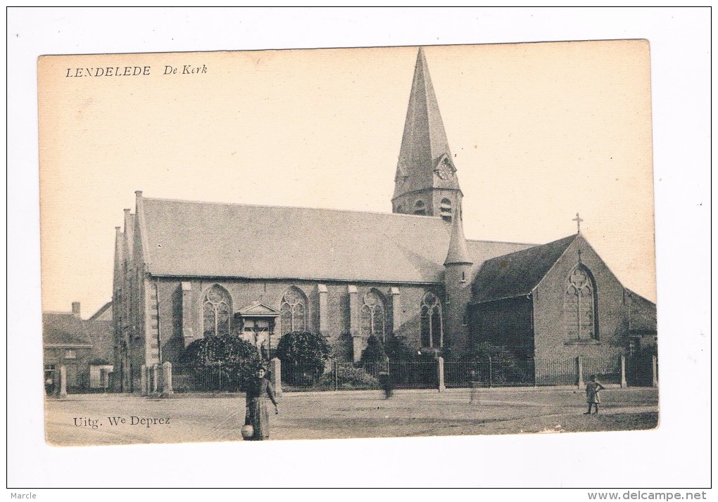 Lendelede  De Kerk   Uitg We. Deprez - Lendelede