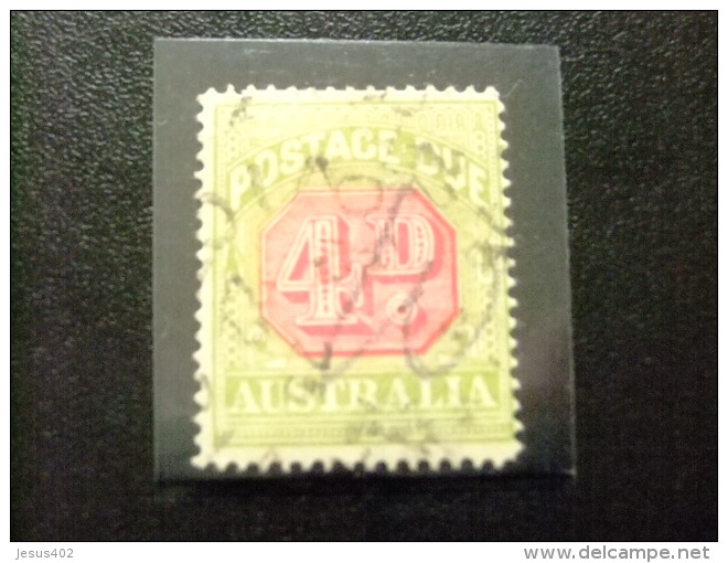 AUSTRALIA - AUSTRALIE - 1925 - TIMBRE / TAX - YVERT &amp; TELLIER -  N&ordm; 54 &ordm; FU - Port Dû (Taxe)