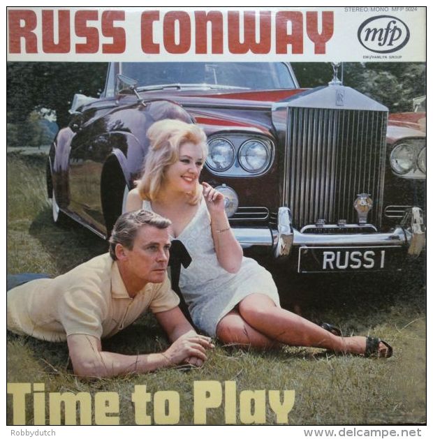 * LP *  RUSS CONWAY - TIME TO PLAY (Rolls Royce Cover - Holland 1966 EX!!!) - Instrumentaal