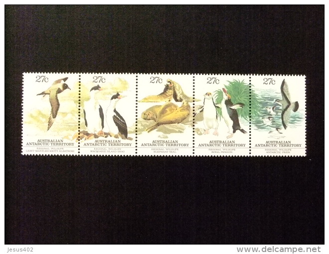 TERRITOIRE ANTARCTIQUE AUSTRALIEN - 1983 - EXPLORATION ANTARCTIQUE - YVERT & TELLIER -  Nº 55 /59 **MNH - Unused Stamps