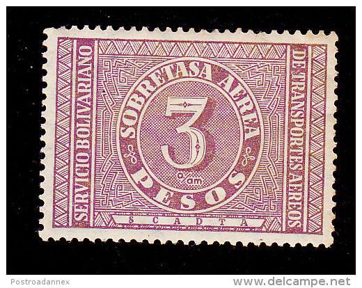 Colombia, Scott #C78, Mint Hinged, Number, Issued 1929 - Colombie