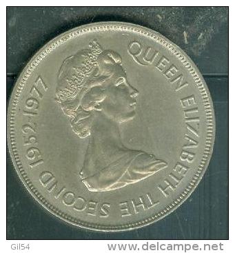 25 NEW PENCE/ BAILIWICK OF GUERNSEY / 1977 - Pia9403 - 25 New Pence