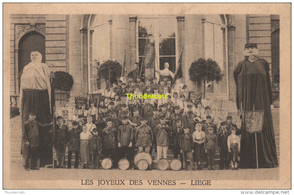 CPA LES JOYEUX DES VENNES LIEGE - Luik