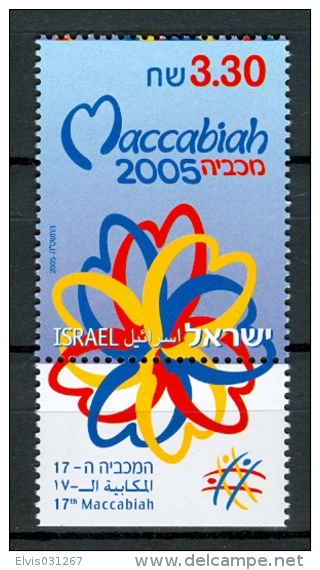 Israel - 2005, Michel/Philex No. : 1828 - MNH - *** - - Ungebraucht (mit Tabs)