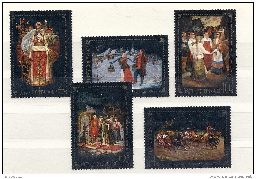 140017126  RUSIA   YVERT  Nº  4355/60  **/MNH  (EXCEPT  4360) - Ungebraucht