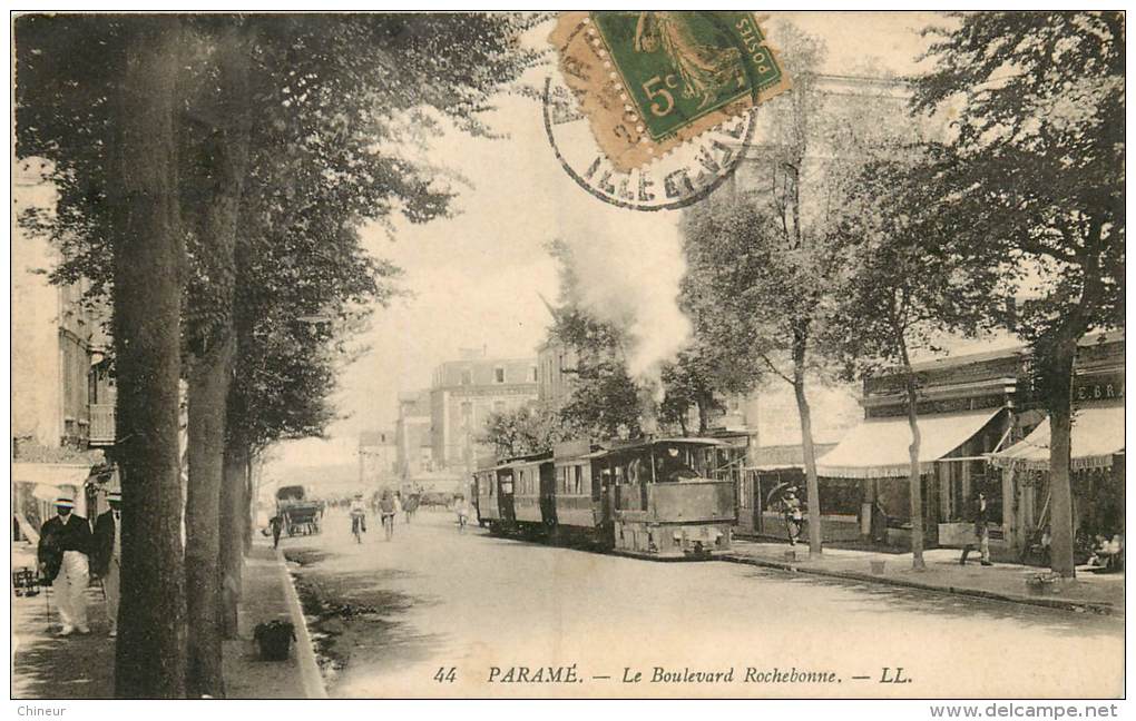 PARAME LE BOULEVARD ROCHEBONNE LE TRAMWAY - Parame