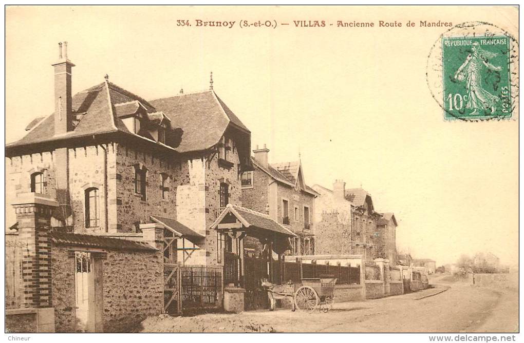 BRUNOY VILLAS ANCIENNE ROUTE DE MANDRES - Brunoy