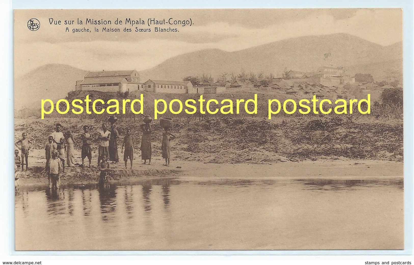 HAUT-CONGO - VUE SUR LA MISSION DE MPALA. OLD POSTCARD C.1910 #101. - Belgisch-Congo