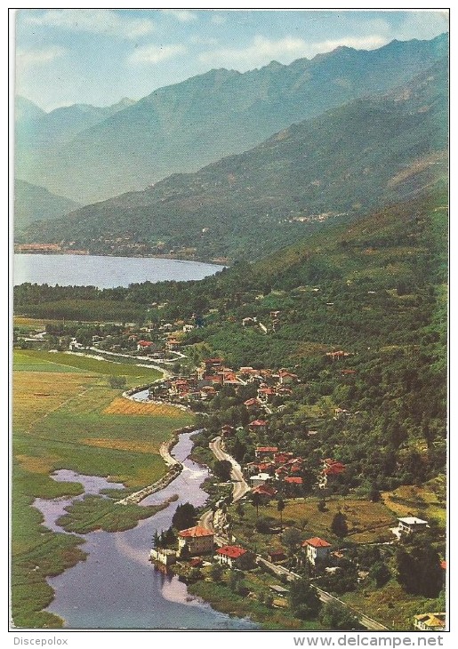 K1958 Fondotoce - Verbania - Panorama Con Il Lago Mergozzo - Veduta Aerea Vue Aerienne Aerial View / Viaggiata 1983 - Verbania