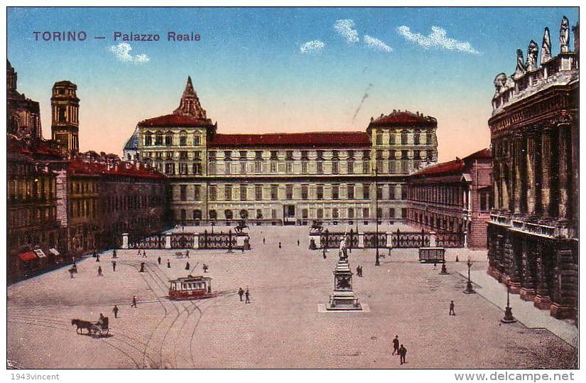 C 10592 - TORINO - ITALIE  - Palazzo Réale - Belle CPA - Rare - - Palazzo Reale