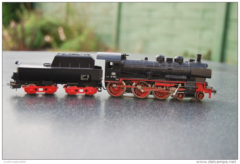 HO Marklin Locomotive Vapeur P8 --38 1807 - Locomotives