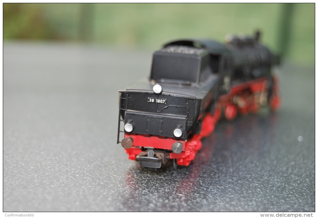 HO marklin locomotive vapeur P8 --38 1807