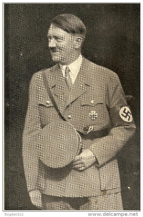 1938 - A.HITLER, Foto 17,5X24cm Gute Zustand, 4 Scan - Guerre 1939-45