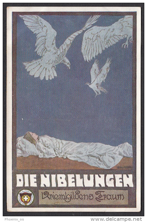 STORY - Germany - Die Nibelungen - Saga Of Nibelung, Ernst Kutzer Painter, Year Cca 1910 - Kutzer, Ernst