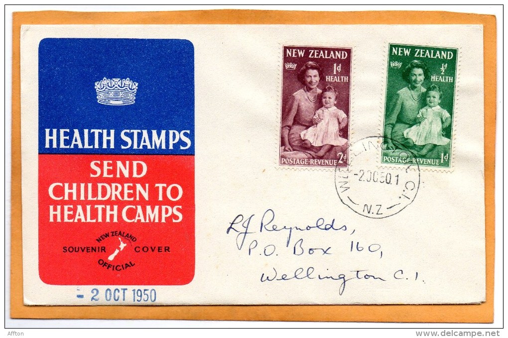 New Zealand 1950 FDC - FDC