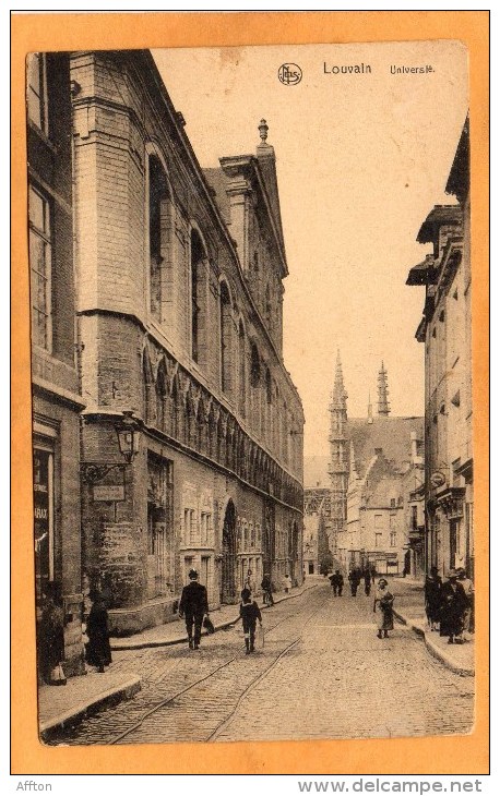 Louvain Leuven Old Postcard - Leuven