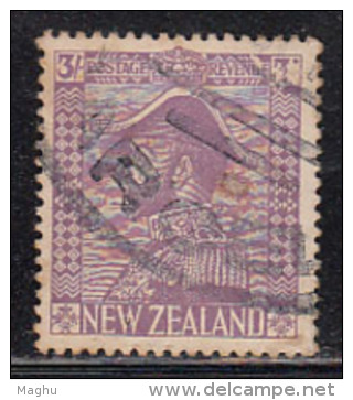 3s, Three Shillings Used, New Zealand 1927 - Used Stamps
