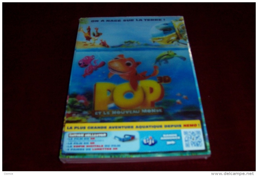 POP ET LE NOUVEAU  MONDE EDITION COLLECTOR  3 D ET 2 D + LA COPIE DIGITAL ET 2 PAIRES DE LUNETTES 3D  NEUF SOUS CELOPHAN - Animation