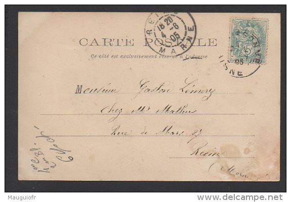 DF / 02 AISNE / SISSONNE / CAMP MILITAIRE / LA FILATURE / CIRCULÉE EN 1905 - Sissonne