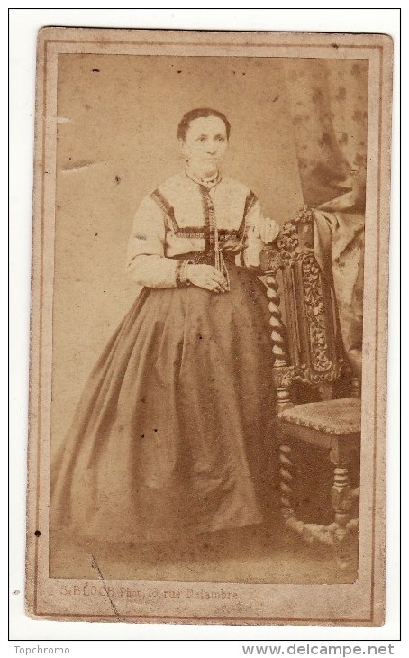 Photo S. Bloch Paris Femme - Anciennes (Av. 1900)