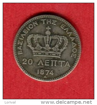 20 LEPTA ( KM 44)  TB 9 - Griechenland